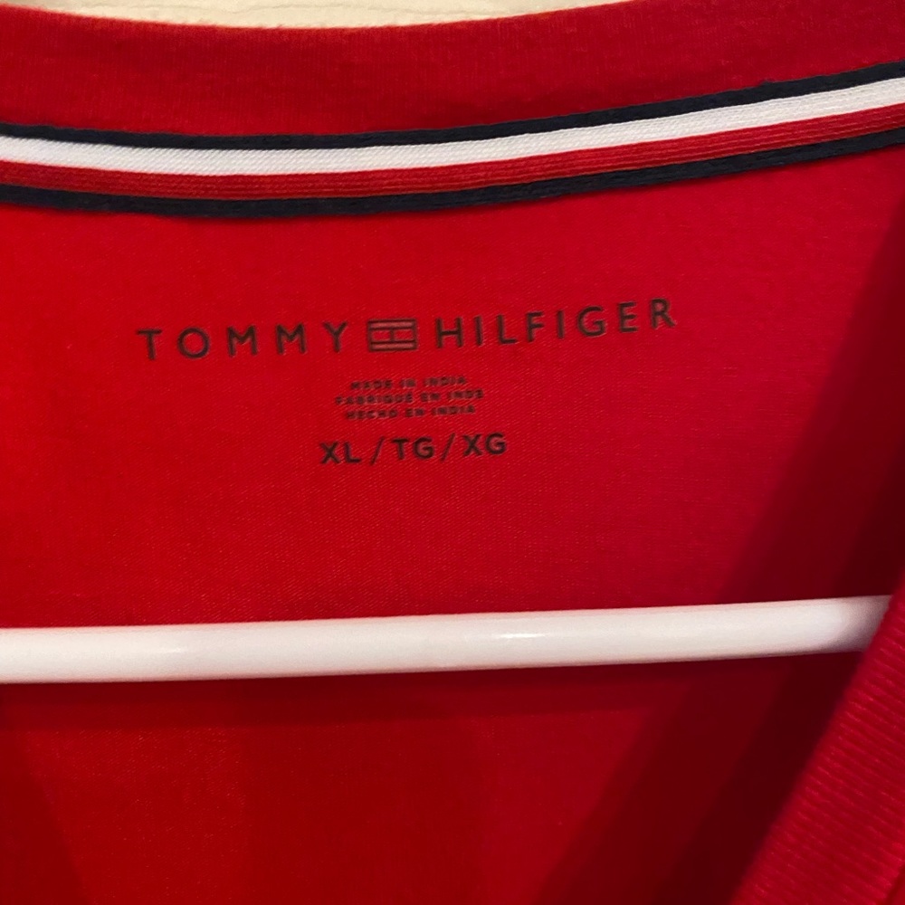 Tommy Hilfiger XL Red Tshirt